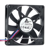 Delta 8CM 80*15MM AFB0812SHB 65CFM 12V 0.40A 3 Wires 3 Pins Case Fan