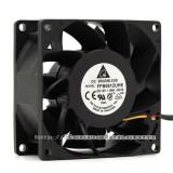 Delta 8CM 8038 FFB0812UHE 12V 1.8A 3 Wires 3 Pins Case Fan
