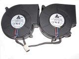 2 Pcs /group Delta 9733 10CM BFB1012VH -4C1R 12V 2.7A 3 Wires 6 Pins centrifugal cooler server fan