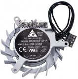 VGA Cooling KUB04512HA 604-0948 12V 0.3A 4 Wires 4Pins Video FAN