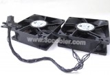 2Pcs of group Delta 8025 8CM QFR0812SH 468774-001 HP 12V 0.5A 4 Wires Cooler fan