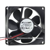 Delta/FONSAN 8CM 8025 DFB0812L 12V 0.08A 2 Wires 2 Pins Case Fan