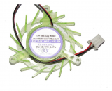EVERFLOW EC4010H12E-B 12V 0.27A green 2 wires 2 pins vga fan graphics card cooler