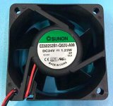 60x60x25mm EE60252B1-Q02U-A99 6cm DC24V 1.23W 2Wire Inverter Fan