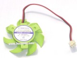 EVERCOOL 5CM EC5010M12E 12V 0.13A 2 Wires Frameless VGA Cooler Fan