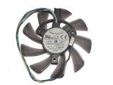 EVERFLOW T129215SU 12V 0.5A 4 wires 4 pins VGA Fan INNOVISION GTX460 UNIKA GTX460 DDR5 graphics card cooler