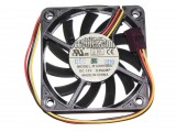 EVERFLOW 60*10mm 6CM R126010BU 12V 0.35A 3 wires 3 pins Case Fan cpu cooler