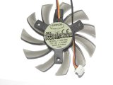 Everflow 75mm T128010SL 12V 0.15A 3 wires sleeve vga fan