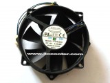 EVERLOW 9CM 9225 F129025SU 12V 0.38A 4 Wires Circular CPU Cooler Fan with 8 Mounting-hole