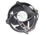 92*25MM F129025SU DC 12V 0.38A 4 Wires 4 Pins 8 Mounting-hole Circular DC Fan CPU Cooling