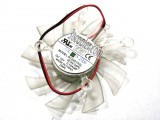 EVERFLOW R128015SL (ZI4K2aR) 12V 0.19A 2 Wires 4 Mounting-hole Frameless VGA Fan