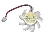 EVERFLOW 5CM T125010DM 12V 0.15A 2 Wires 2 Pins Framelesss Cooling fan