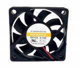 Y.S.TECH 6015 6CM FD126015LB 12V 0.075A 15.2CFM 2 Wires Case Fan