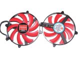 NTK FD7010H12S 12V 0.35A 2pcs / group 4 wires 4 pins circular vga fans graphics card cooler