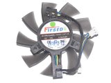 VGA Cooling 8CM FirstD FD8015H12S DC12V 0.32A 4 Wires 4 Pins for Radeon VII