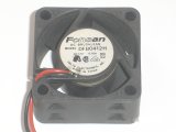 Fonsan/Delta 4020 4CM DFB0412H 12V 0.10A 2 Wires Cooler Fan