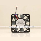 ICFAN 4CM 4010 F4010EE-12RCV 12V 0.13A 2 Wires Cooler Fan with Metal blades