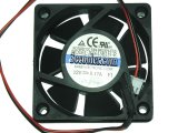 60MM 6015 JF0615B1H--R JF0615B1H DC12V 0.17A 2 Wires 6CM Case Fan