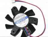 Jamicon NF24066C1HR-R 12V 0.30A 2 Wires 2 Pins frameless Cooling fan