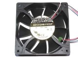 ADDA JARO 120*38mm AD1212HB-F93GP DC12V 1.95A 3 wires 3 pins 12CM axial fan power cooler