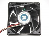 JMC 8025 8CM 0825-12HBTL 12V 0.35A 3 Wires Cooler Fan