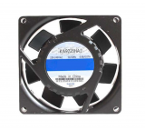 KAKU 92x25mm KA9225HA2 AC230V 0.10/0.09A 2 Pins Ball Bearing AC Axial Fan