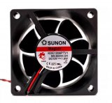 Sunon 60mm KDE1206PTV1 12V 1.8W 2 Wires 6CM Cooling Fan 60x25mm