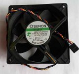 SUNON 12038 KDE1212PMV1 13.MS.B2703.AF.GN 12V 8.4W DELL YK550 4 Wire 4 pins 12cm Case Fan