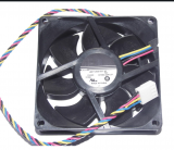 80mm Case Fan Zyvpee NIDEC 8025 L80T12NS1A7-57 12V 0.38A 4 Wires Cooling