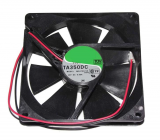 NIDEC 9225 9CM M34709-55 12V 0.5A 2 Wires 2 Pins Server Case Fan