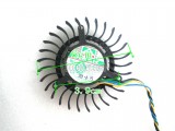 MAGIC 6CM MGT6012YR-W15 12V 0.37A 4 Wires VGA Cooling fan