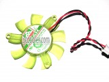 MAGIC 5CM MGA5012MB-O10 12V 0.1A 2 Wires Frameless VGA Cooling fan