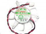 Magic MGA5012XR-O10 12V 0.19A 2 wires 2 Pins vga fan video card fan graphics Card cooler