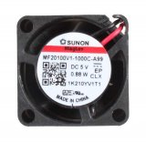 Sunon MF20100V1-1000C-A99 5V 2 Wires Micro Silent Cooling Fan 20x20x10mm