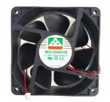 12CM MGA12024XB-O38 24V 0.34A 2 Wires Converter Cooling Fan 120x38mm