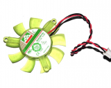 MAGIC 5CM MGA5012MB-O10 12V 0.1A 2 Wires Frameless VGA Cooling fan
