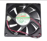 MAGIC 8CM 80*15mm MGA8012XB-A15 12V 0.2A 2 wires 2 pins Case fan cpu cooler