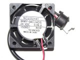 Melco 4015 40*15mm MMF-04C24DS ROP NC5332H41 24V 0.09A 2 Wires Case fan 4CM inverter ABB fanuc server cooler