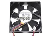 Original Melco 8CM 80*25mm MMF-08C24ES RM1 CA1321-H01 24V 0.16A 3 Wires 3 Pins Inverter Fan for YASKAWA PLC ABB