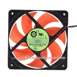 Magic 12025 12CM MGA12012HS-O25 12V 0.45A 2 Wires case Fan