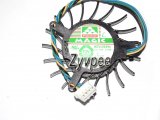 Magic MGT5012XB-W10 12V 0.19A 4 Wires 4 Pins 19 Blades Frameless Vga Fan