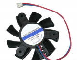 Jamicon NF24066C1HR-R 12V 0.30A 2 Wires 2 Pins frameless Cooling fan