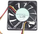 NIDEC 7015 70*15mm D07R-12T2S4 A 12V 0.1A 3 Wires 3 Pins Case Fan 7CM CPU cooler