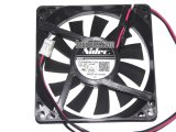 NIDEC 80*15mm DJT80RBAS1 S02 12V 0.04A 2 wires 2 pins Cooling Fan 8CM case fan cpu fan