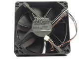 Zyvpee 80x80x25mm D08K-12TS1 04(AX) 12V 0.16A NFANRA113WJ00 3 Wires 8cm Projector Fan