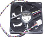 80mm Case Fan Zyvpee NIDEC 8025 L80T12NS1A7-57 12V 0.38A 4 Wires Cooling