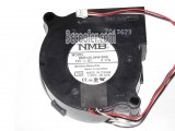 NMB 5125 5CM BM5125-04W-B49 T55 12V 0.17A 3 Wires 3 Pins Blower Case Fan