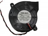 NMB 55x24mm BM6023-04W-B59 LA1 12V 0.33A 3 Wires DC Blower