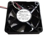 NMB 6015 6CM 2406RL-04W-S59 CA1 12V 0.24A 3 Wires 3 Pins Case Fan