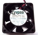 60MM 6020 2408NL-04W-B40 L05 DC12V 0.12A 2 Wires 6CM Case Fan for Switch Print Cooling